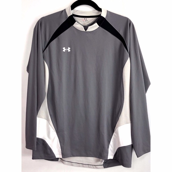 Under Armour Other - Under Armour HEAT GEAR  L/S Shirt Medium Gray